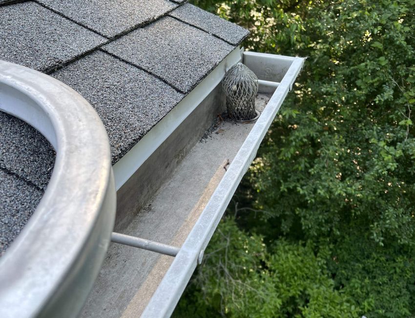 Perfection Power Washing services gutter cleaning